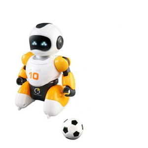 ربات اسباب بازی کنترلی فوتبالیست تک عددی نارنجی Smart Soccer Robot with Remote Control - Orange -اسباب بازی